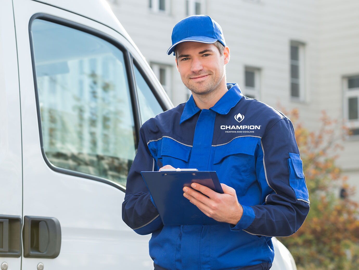Champion HVAC technician
