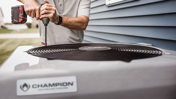 Tech Person doing work to champion product