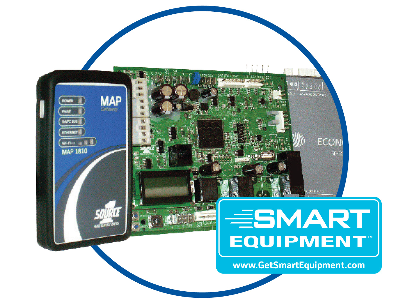 Smart Equipment control board and components for YORK packaged rooftop unit